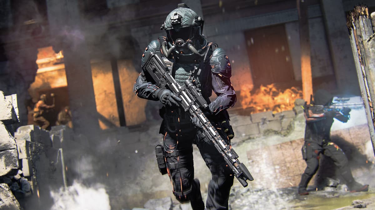 MW3 Operator holding MORS