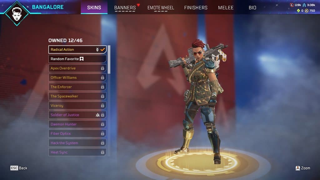 Bangalore in Apex Legends