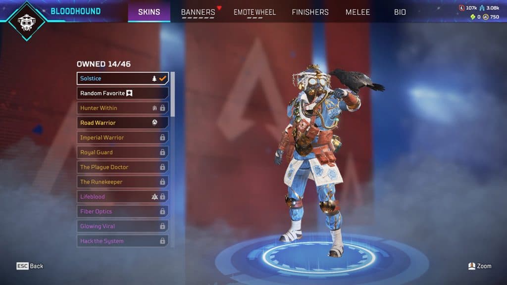 Bloodhound in Apex Legends