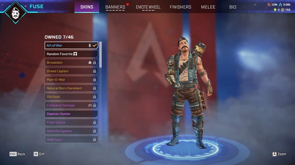 Fuse in Apex Legends