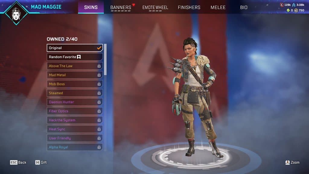 Mad Maggie in Apex Legends