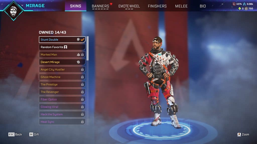 Mirage in Apex Legends