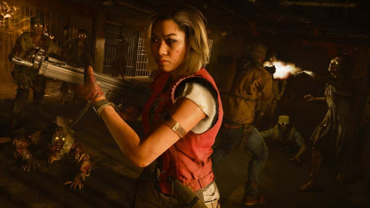 black ops 6 zombies characters fighting enemies