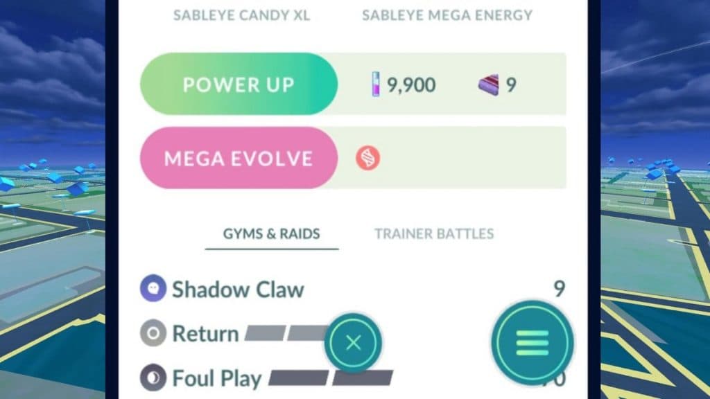 pokemon go sableye moveset