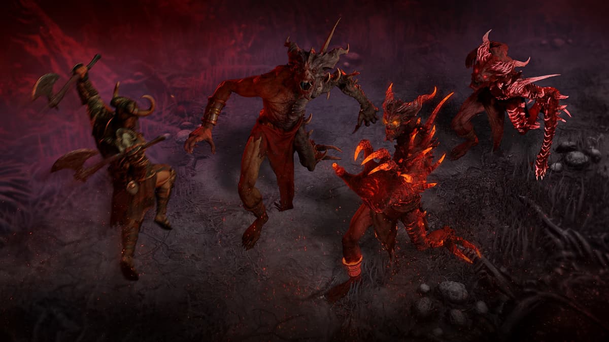 Diablo 4 Infernal Hordes enemies