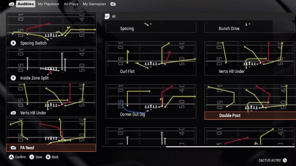 Indianapolis Colts playbook in Madden 25