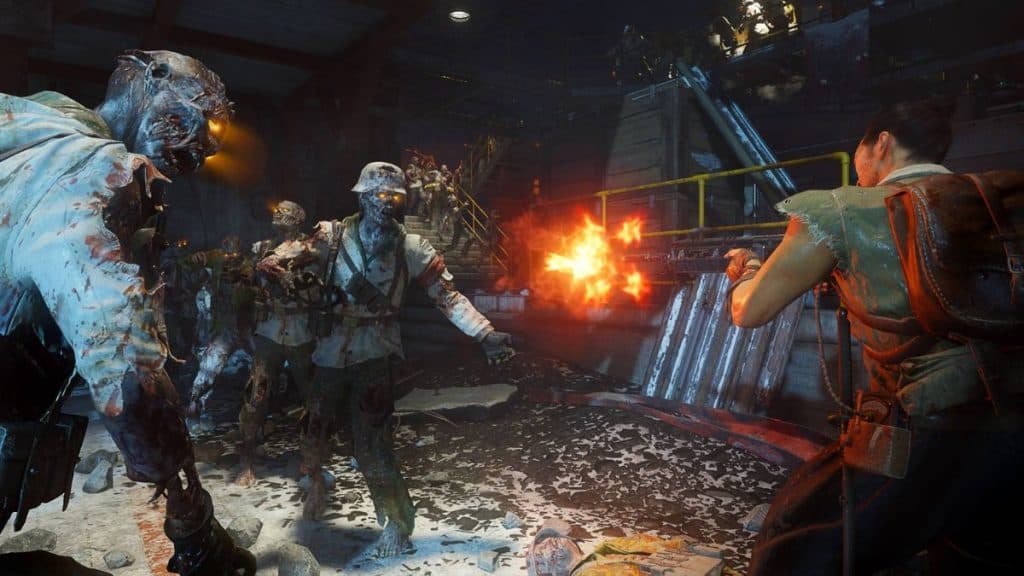 takeo fighting zombies on der eisendrache in black ops 3