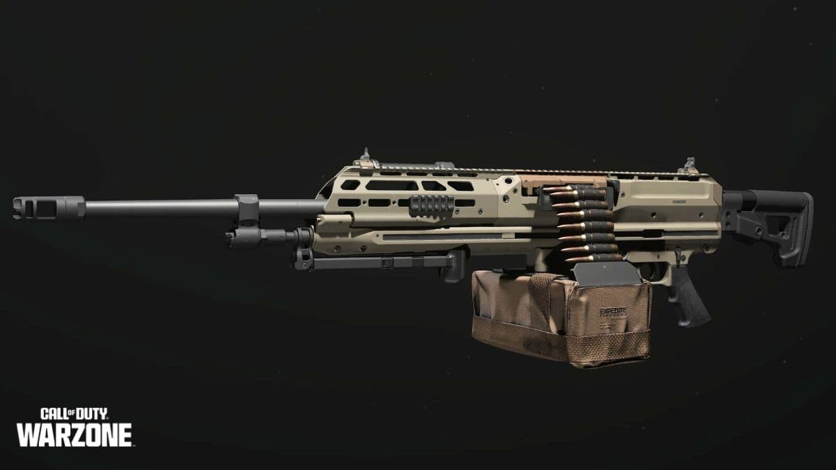 raal mg in mw3 gunsmith with warzone logo