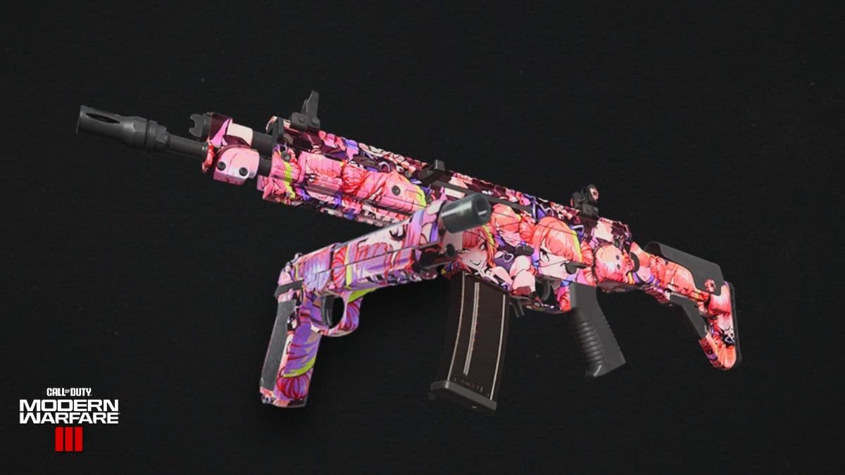 cat girl smile camo in mw3