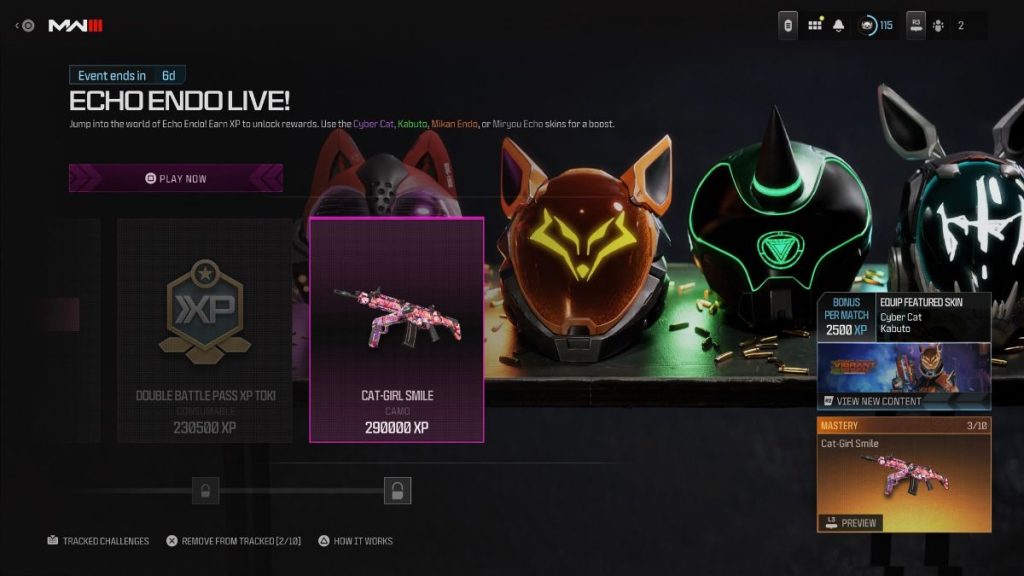 How to get Cat-Girl Smile camo in MW3 & Warzone