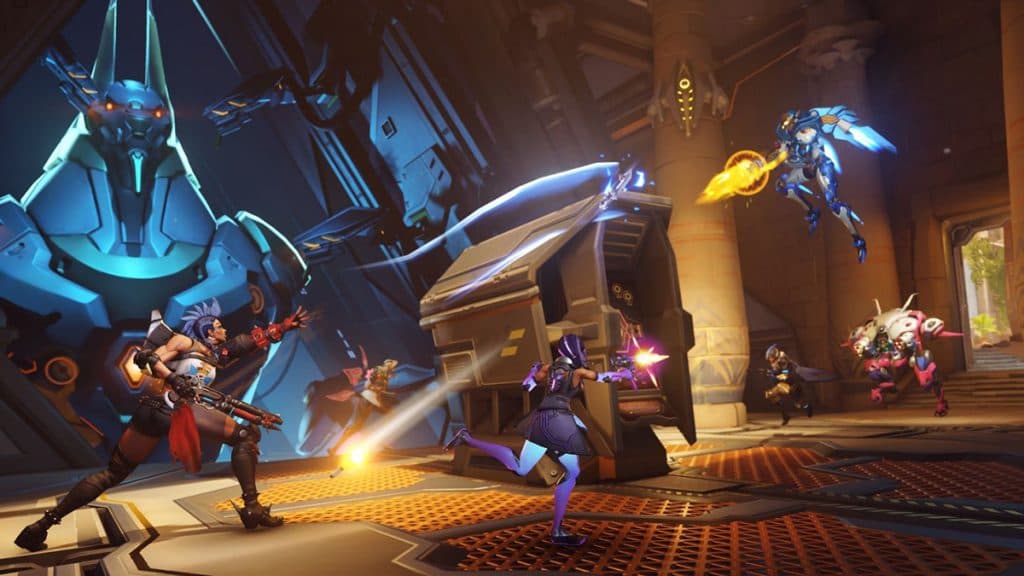 Throne of Anubis Clash map in Overwatch 2