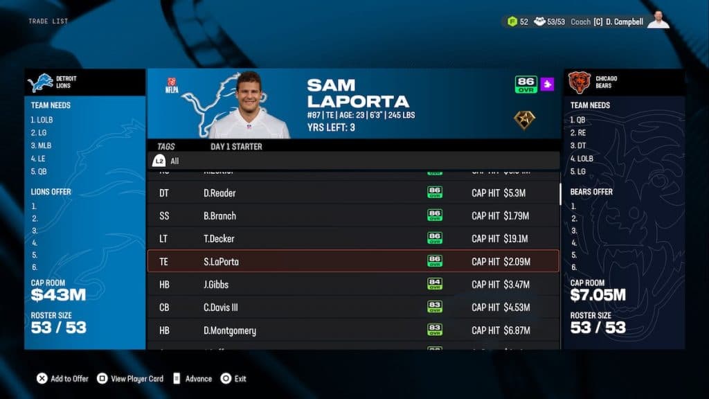 laporta trade madden 25