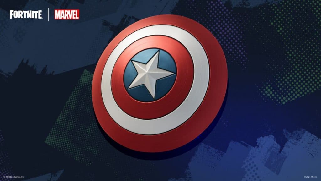 Capain America's Shield in Fortnite