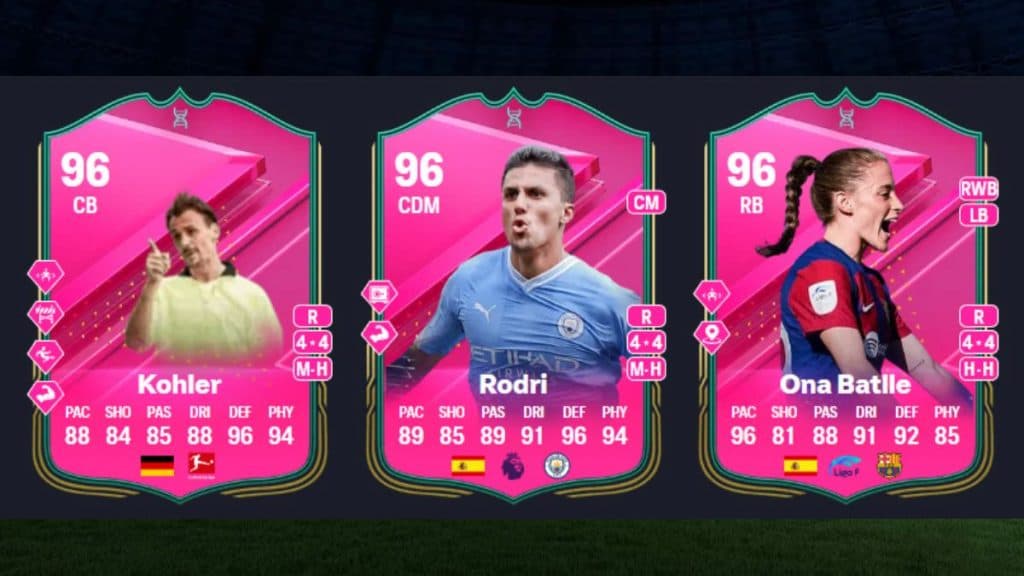 EA FC 24 Futties Founder Evolution players