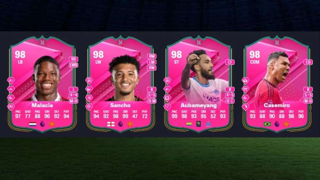 EA FC 24 Ultimate Premium Transition players