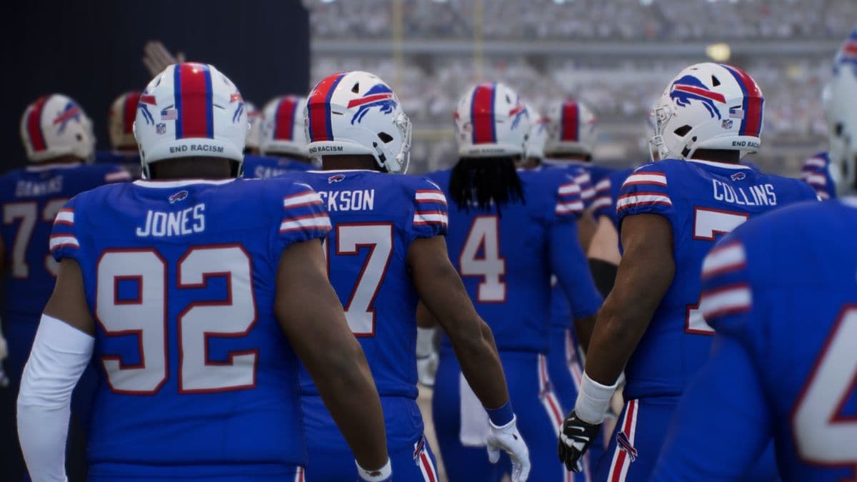 Buffalo Bills players in Madden 25