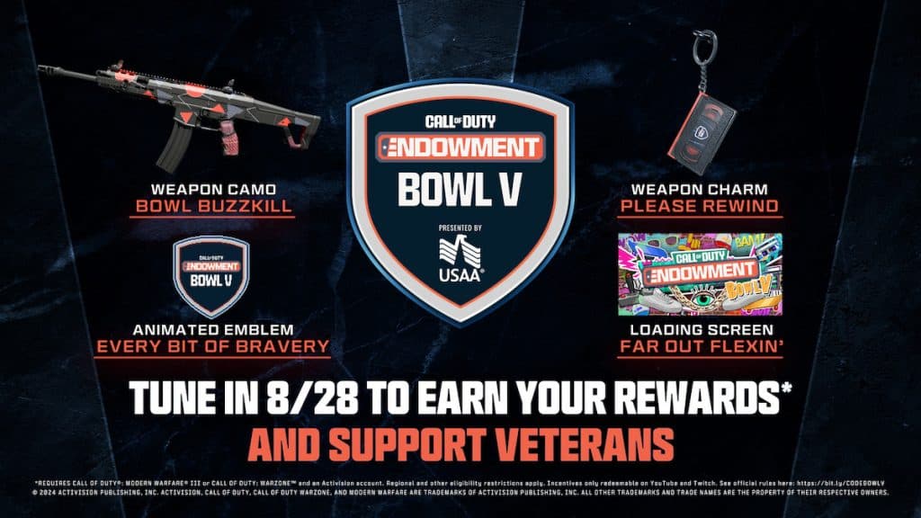 CODE Bowl viewership rewards mw3 and Warzone