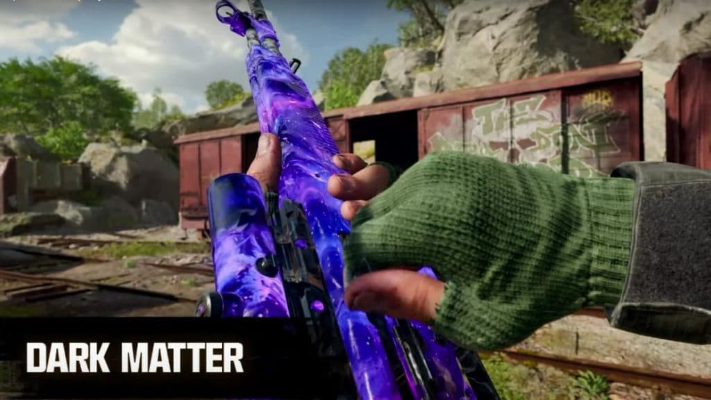 Dark Matter camo in Black Ops 6