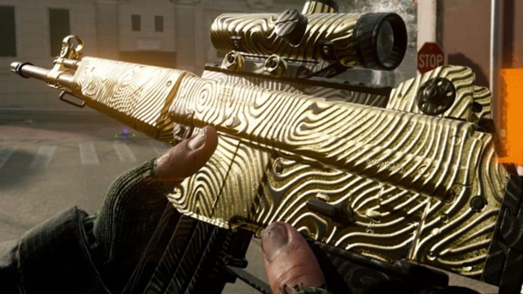 Black Ops 6 Zombies Mystic Gold Camo