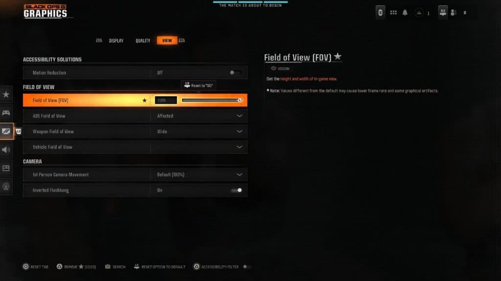 black ops 6 fov setting