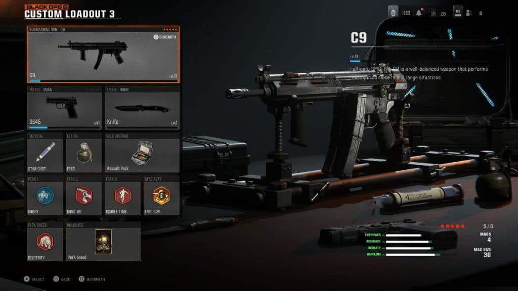 black ops 6 c9 custom loadout