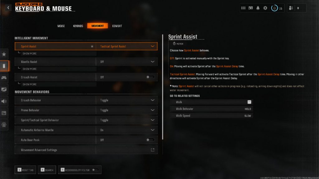 Best Black Ops 6 mouse and keyboard settings for accuracy & Omnimovement