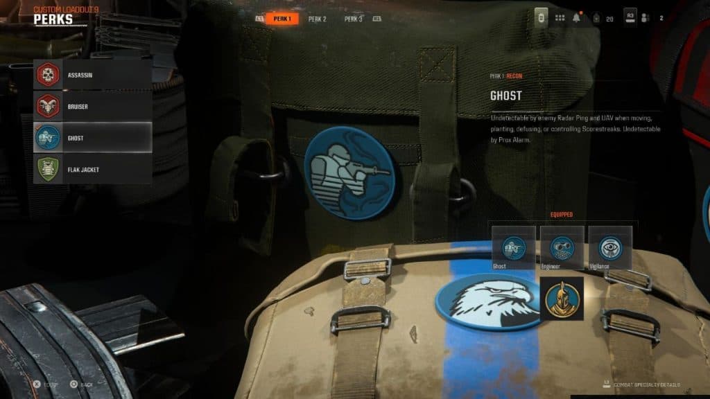 ghost perk in bo6