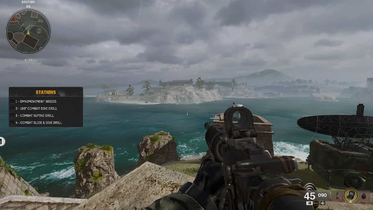 view of avalon map from Black Ops 6's training ground