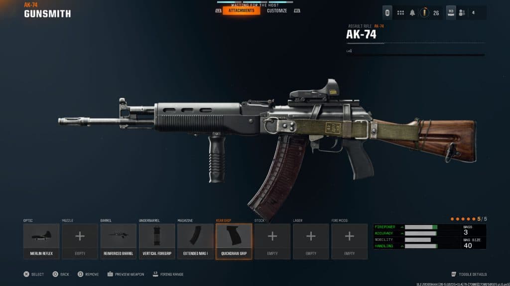 black ops 6 ak-74 loadout attachments