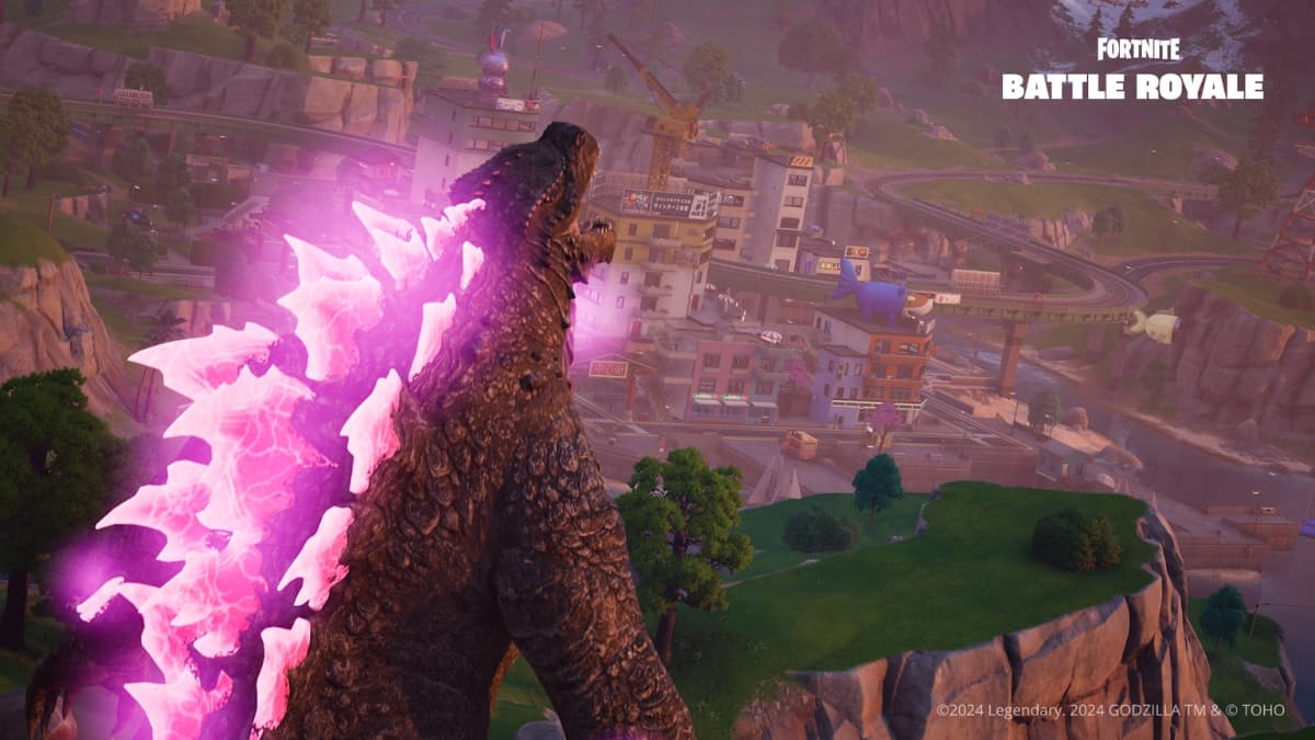 Godzilla in Fortnite Chapter 6