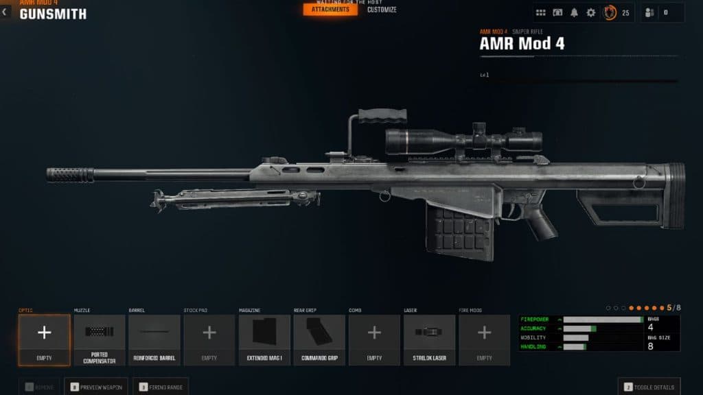 Best AMR Mod 4 in BO6