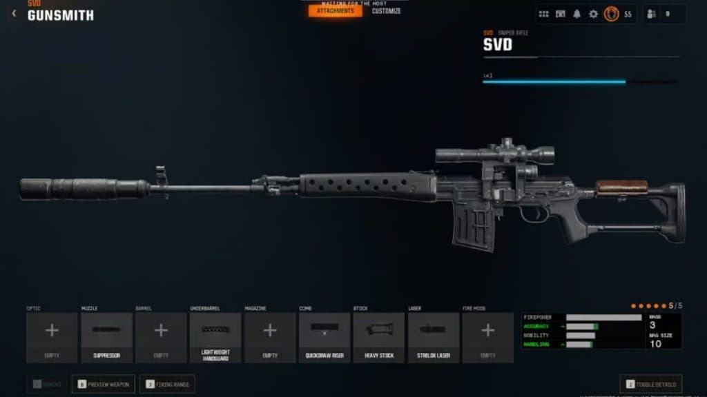 SVD class in Black Ops 6