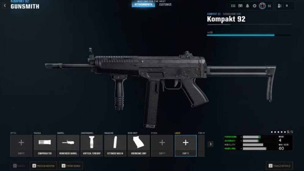 Kompakt 92 class in Warzone